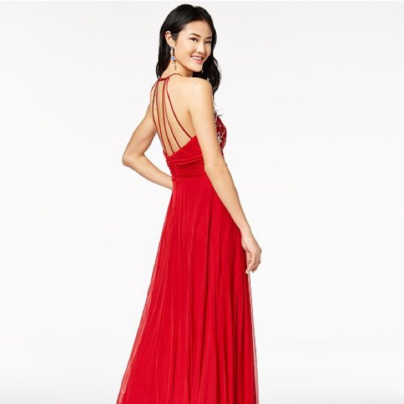 red prom dress - Picture 2 of 3